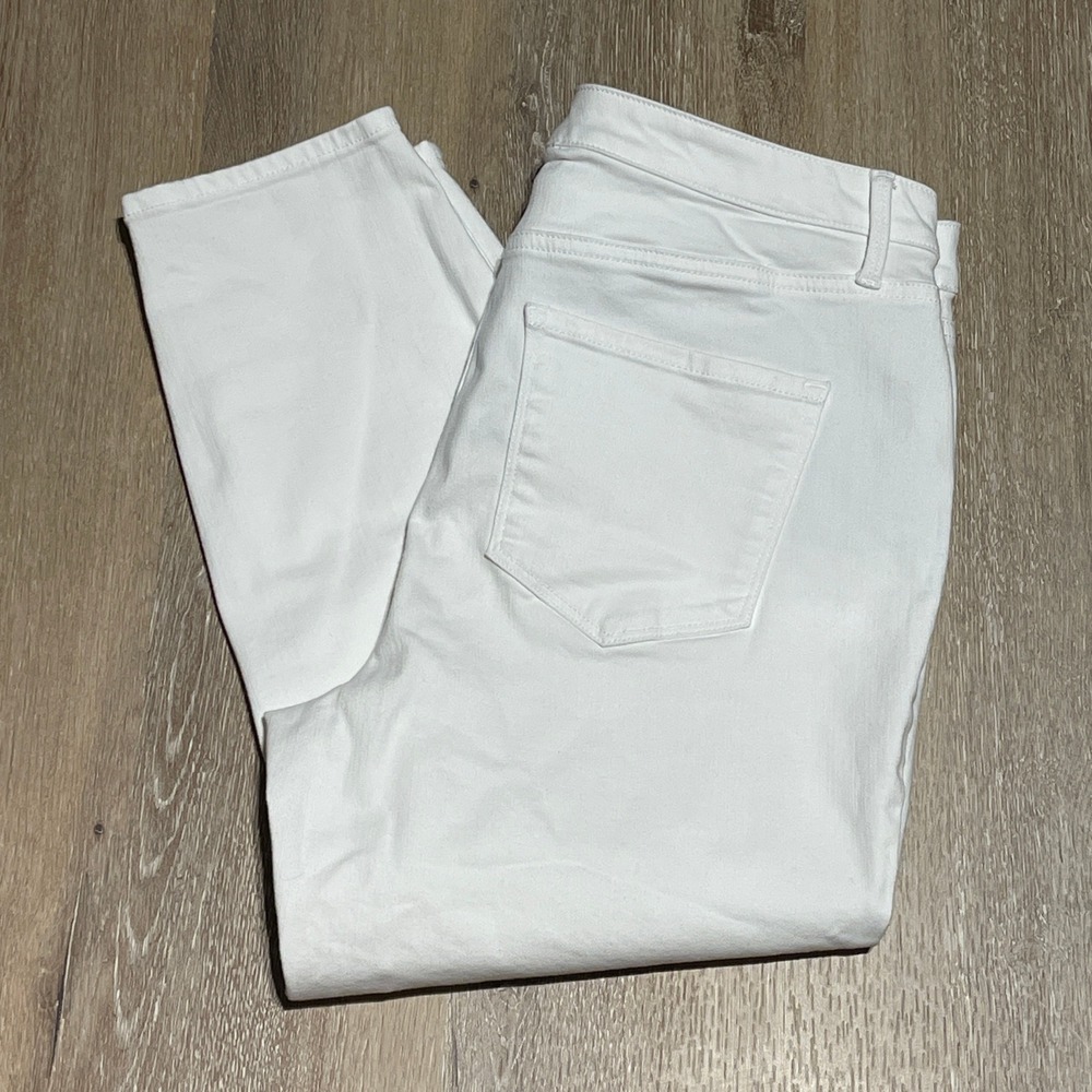Talbots White Jeggings‎ Crop Pants Women's 12P Petite Casual Everyday Style EUC